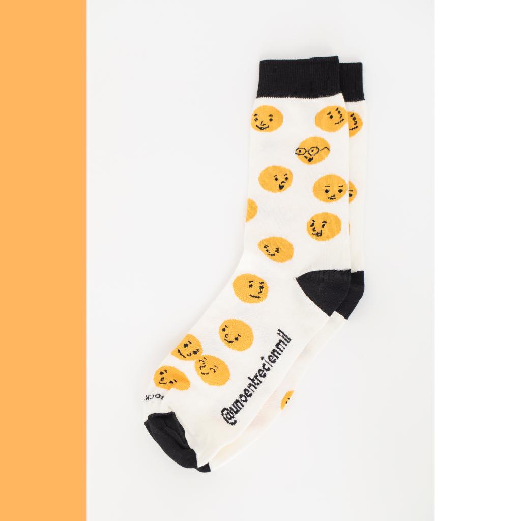 Calcetines solidarios blancos