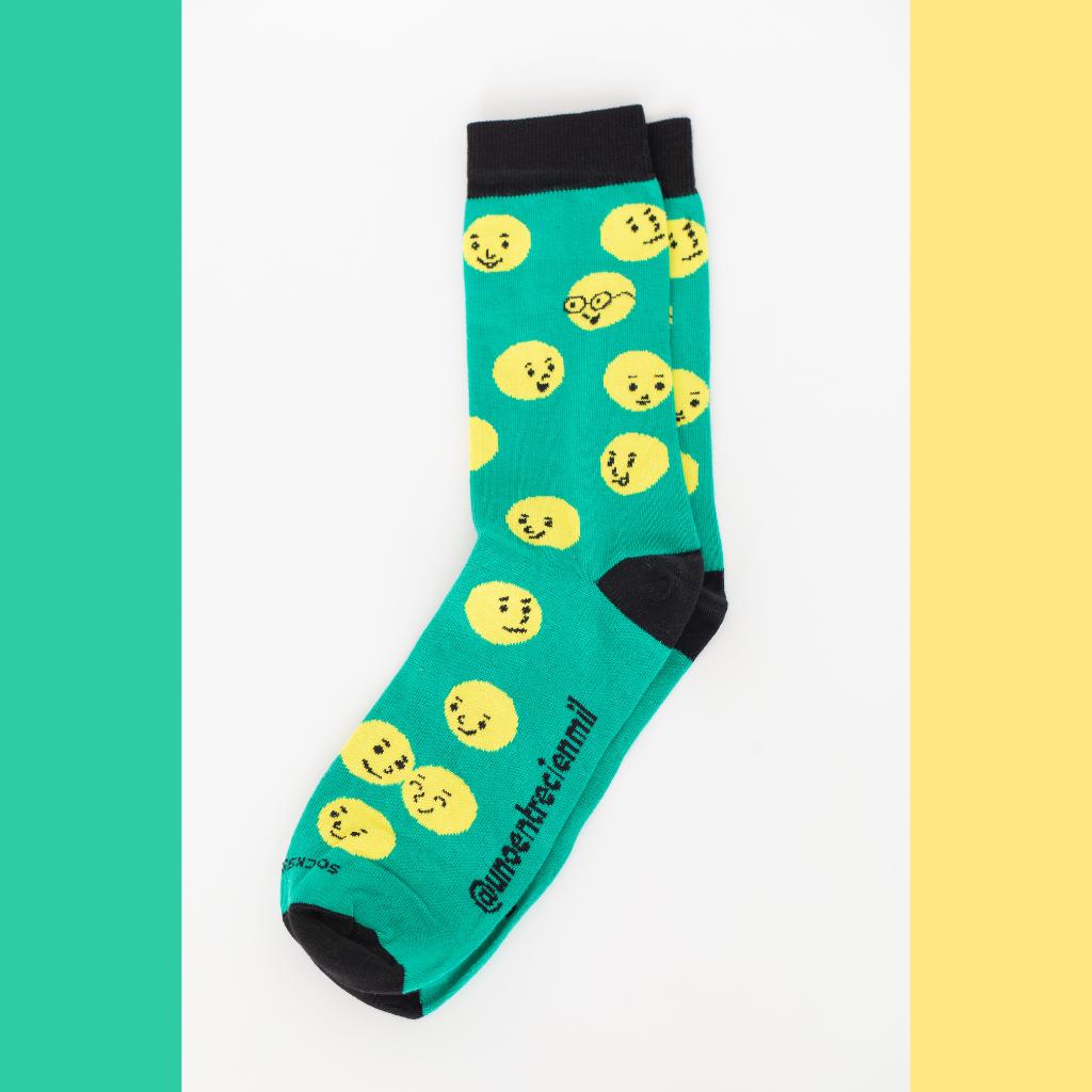 Calcetines solidarios verdes
