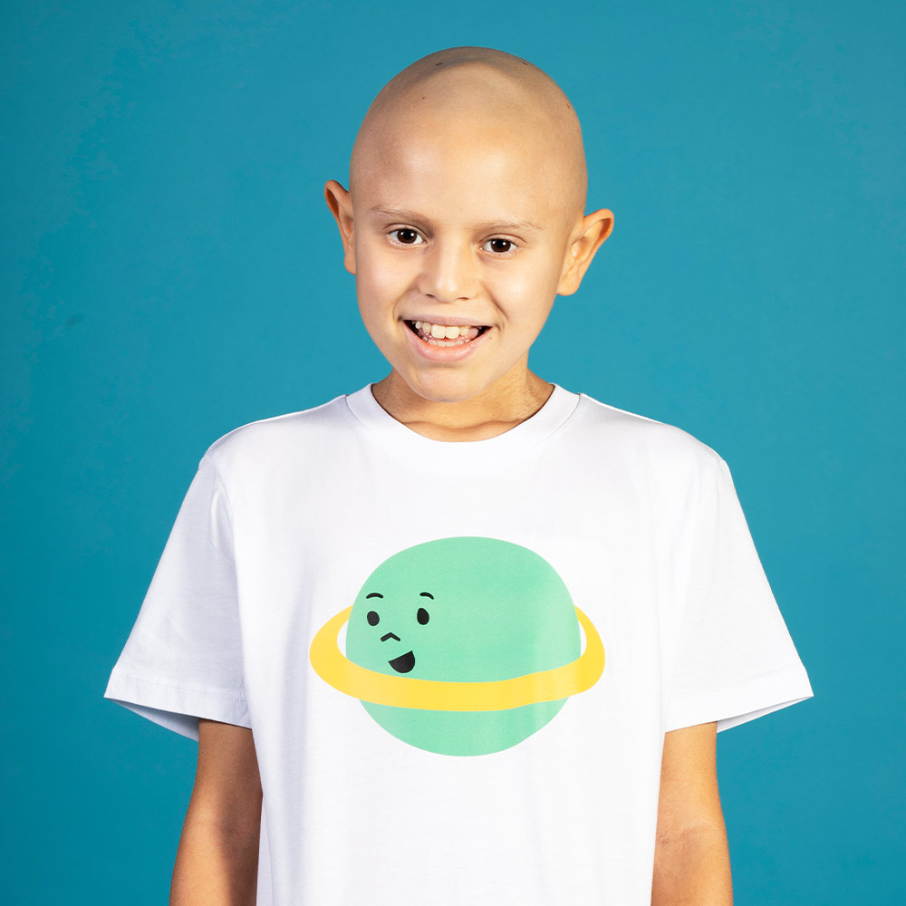 Camiseta planeta niño
