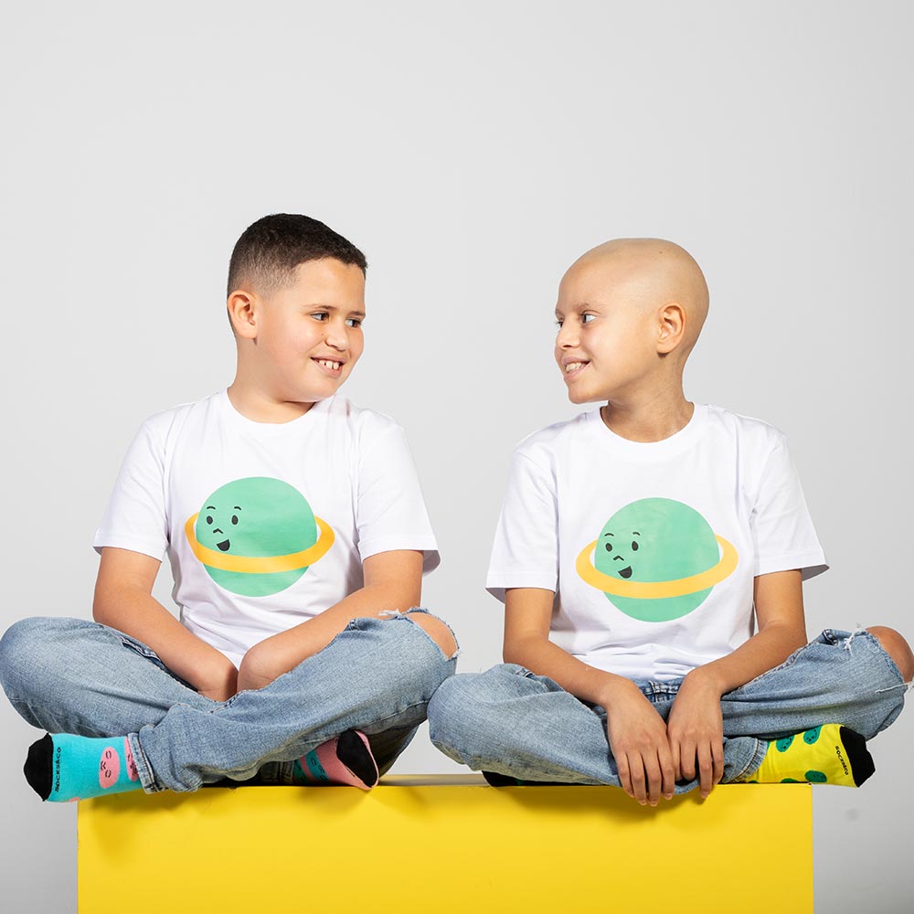 Camiseta planeta niño